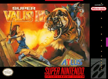 Super Valis IV (USA) box cover front